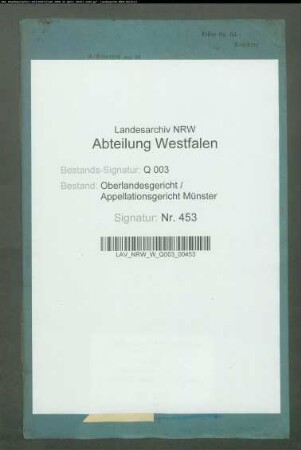 Fürst Alfred Salm-Salm ./. Graf von Salm-Hogstraeten wegen Erbstreitigkeiten XXXIX