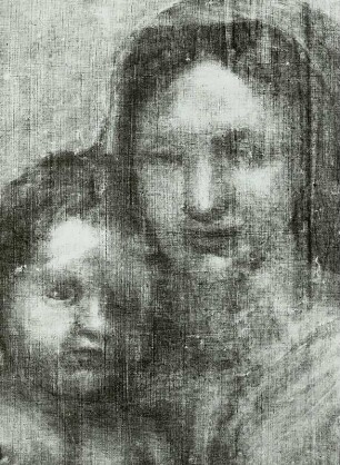 Sixtinische Madonna : Röntgenaufnahme, Gemälde