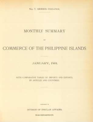 No. 7, Series 1900 - 1901. January 1901