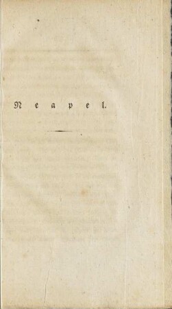 Neapel.