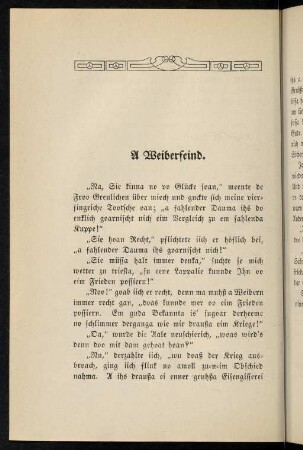 90-91, A Weiberfeind