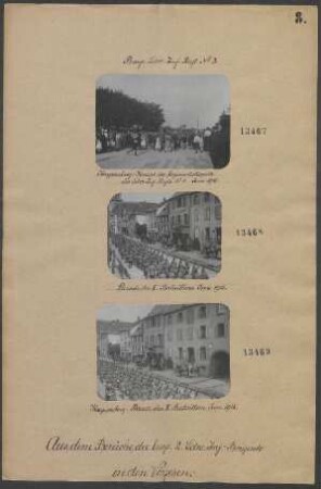 Kaysersberg: Parade des II. Bataillons