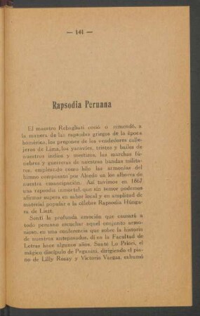 Rapsodia peruana
