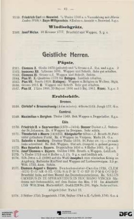 Geistliche Herren (Nr. 2161-2459)