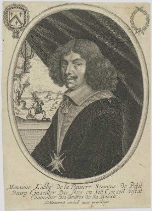 Bildnis des Abbe de la Riuiere, Seigneur de Petit-Bourg