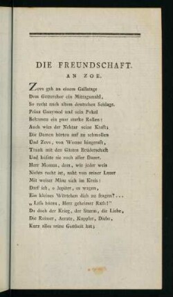 139-162, Die Freundschaft - Der Frosch