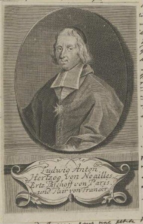 Bildnis von Ludwig Anton, Herzog von Noailles