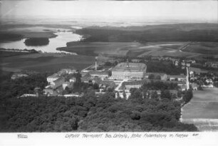 Schloss Hubertusburg, Luftbild