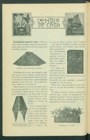 Dentro de casa