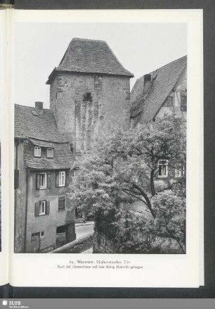 Wimpfen, Hohenstaufen Tor
