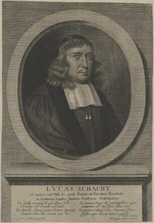 Bildnis des Lvcas Schacht