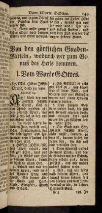 149-164, Vom Worte Gottes