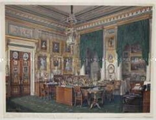Arbeitszimmer des Zaren Alexander II. in Sankt Petersburg