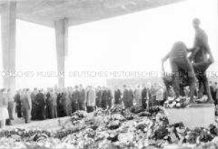 Eröffnungsfeier der Nationalen Mahn- und Gedenkstätte Sachsenhausen