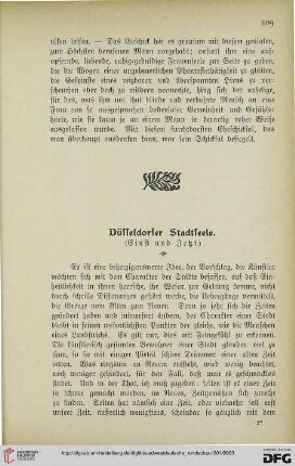 1: Düsseldorfer Stadtseele