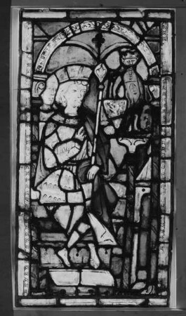 Szenen aus dem Leben der Heiligen Cosmas und Damian — Pendants: Die beiden Heiligen vor Lysias — Der thronende Lysias, rechts der ausgetriebene Teufel