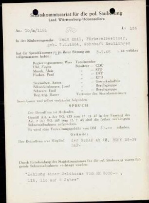 Haux, Emil