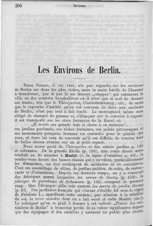 Les Environs de Berlin