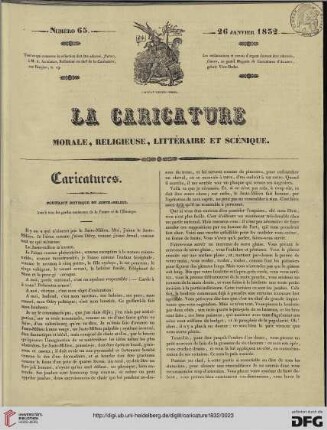 Numéro 65 (26 Janvier 1832)