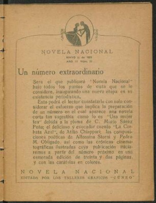 Un número extraordinario