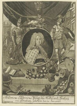 Bildnis des Fridericus Ludovicus von Wallis