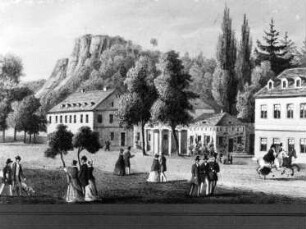 Meißen-Buschbad. Das Buschbad (Stadtarchiv Meißen)