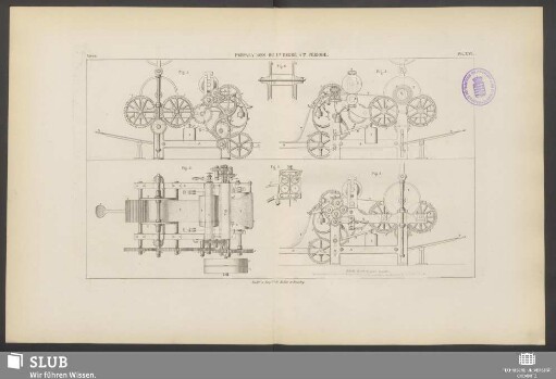 Pl. XVI. Machines à réunir