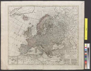 Europa : secundum recentissimas clarissimorum Geographorum observationes exhibita