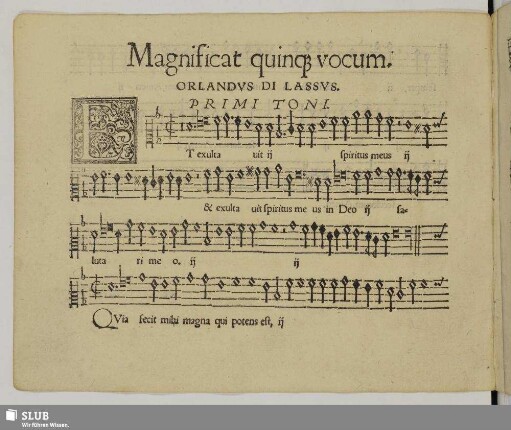 Magnificat quinque vocum