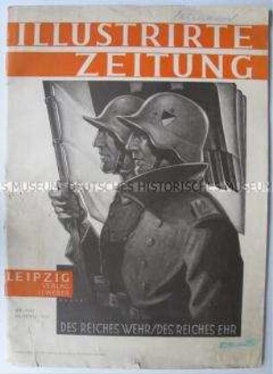 Wochenzeitschrift "Illustrirte Zeitung" über die Reichswehr