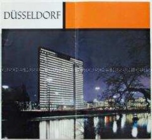 Prospekt des Werbe- und Verkehrsamtes Düsseldorf (deutsch, englisch)