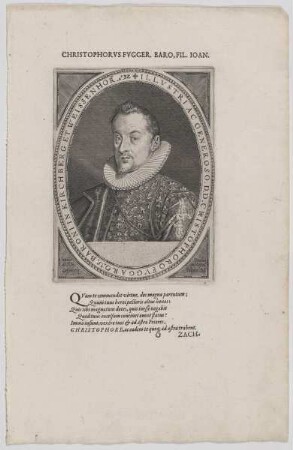 Bildnis des Christophoro Fvggaro in Kirchberg et Weissenhor.