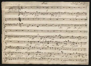 L'isola disabitata. Exceprts; S, orch; C-Dur