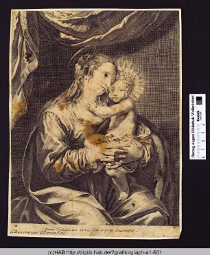 Maria mit dem Jesuskind.