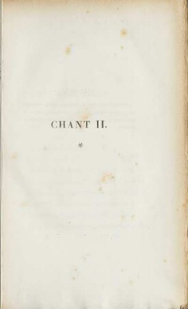 Chant II.