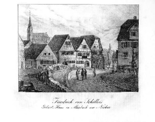 Friedrich von Schiller's Geburts-Haus in Marbach am Neckar