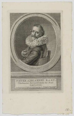 Bildnis des Pieter Adriaensz. Raep