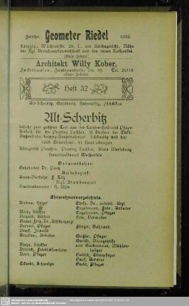 Einwohnerverzeichnis : Einwohnerverzeichnis