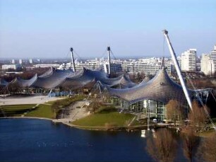 München: Olympiazentrum, Zeltdachkonstruktion