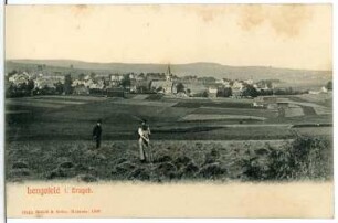Lengefeld. Blick nach Lengefeld