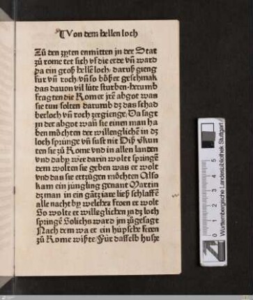Von dem hellen loch