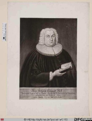 Bildnis Johann Conrad Beck