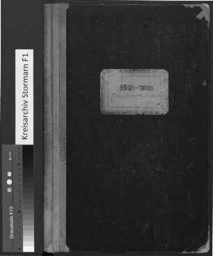 Herdbuch Kühe: Kreise Eutin, Stormarn, Herzogtum Lauenburg: Nr. 99.001-100.000