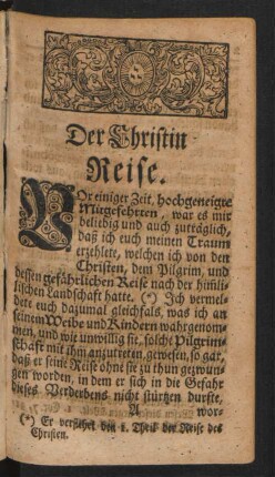 Der Christin Reise