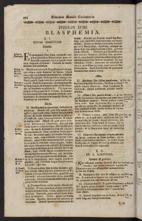 224-236, XVIII. Blasphemia