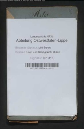 Erblasser: Rissen, Joseph:
