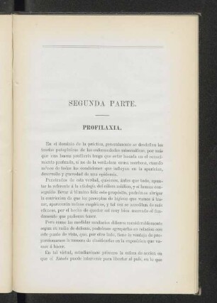 Segunda parte.