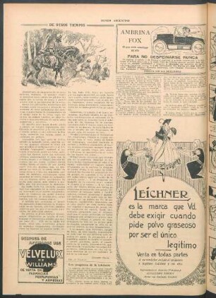 De otros tiempos