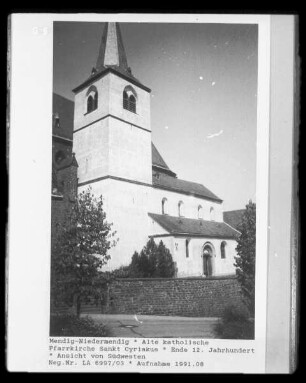 Katholische Pfarrkirche Sankt Cyriakus — Alte katholische Pfarrkirche Sankt Cyriakus