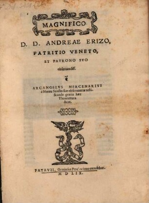 Theoremata philosophica
